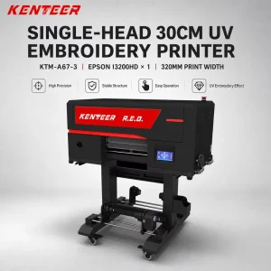 I3200HD UV DTF Printer Multi-Functional 3D Puff Embroidery and Embossed Textile Printing Machine for Garments