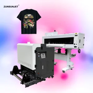 Impresora DTF Nuevo Modelo DTF Impresora 60 Cm I3200 2 Head DTF Printer With Vertical Shaker Dryer
