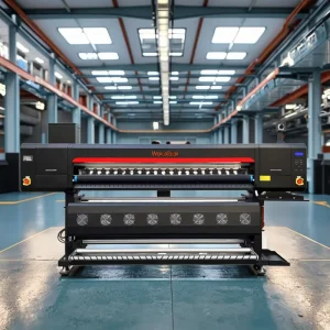 Industrial 1.9m Textile Printing Machine with 4 Heads I3200A1 Large Sublimation Printer for Textile