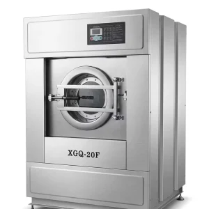 Industrial 20kg High-Spin Stainless Steel Washing Machine for Hotel, Hospital, Laundry