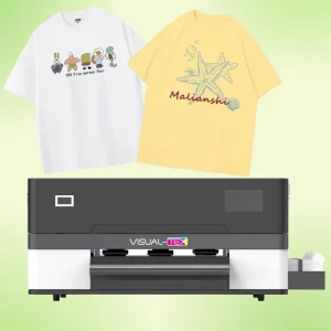 Industrial 30cm Wide DTF Inkjet Printer I3200 Dual-Head Roll-to-Roll for Garment and Textile T-Shirt Printing