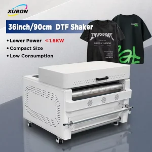 Industrial Automatic DTF Powder Shaker Dryer 36 Inch 90cm for Textile Printing
