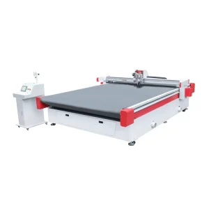 Industrial CNC Oscillating-knife Leather Cutting Machine with Imported Servo Motor, Pump, and Gear for Car Seats, Garments, and Shoe Making