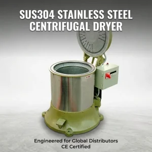 Industrial Centrifugal Dryer Machine for Fast Drying Hardware and Bolts
