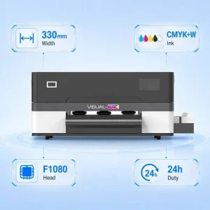 Industrial DTF Printer A3 XP600 Single Head High Speed Digital Fabric Textile Printing Machine for Shirt