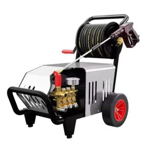 Industrial Electric High-Pressure Cold Water Washer with Hose Reel