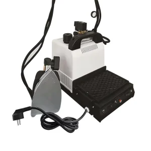 Industrial Electric Iron with Steam Boiler, Optional Ironing Board, and 1.5kW Steamer for Hotels, Restaurants, and Garment Shops