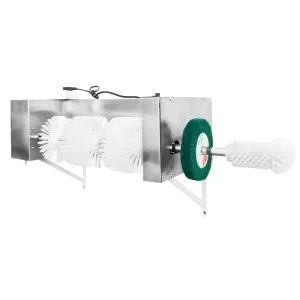Industrial Electric Nylon Roller Brush Shoe Cleaning Machine for Sport Shoes