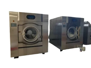 Industrial Electric Washing Machine 100kg Fully Automatic Commercial Washer Extractor Stainless Steel Touch Screen