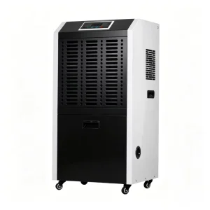 Industrial Floor-Standing Dehumidifier 130 L/D Commercial Warehouse Air Dryer Humidity Control System
