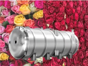 Industrial Freeze Drying Machine for Food Processing, Large Capacity, SUS304 Stainless Steel, PLC-Controlled, Gas Heating