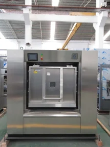 Industrial Hospital Touch Screen Barrier Washer Extractor, 50-100 kg Capacity, Cold Water Immersion/Soak Cleaning