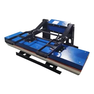 Industrial Manual 25x100cm Lanyard Heat Press Sublimation Printing Machine for Ribbon and Garment