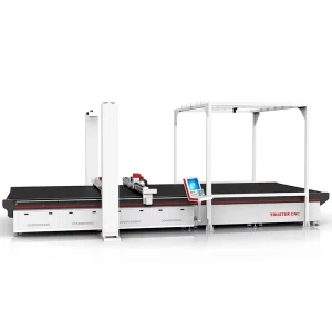 Industrial Natural Leather CNC Digital Cutter with Dual Projectors and CCD Recognition for Multi-pattern Materials, 2000mm/s
