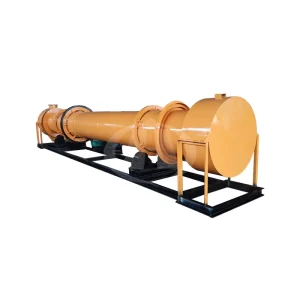 Industrial Rotary Dryer for Urban Sludge, Palm Fiber, and Organic Fertilizer