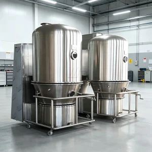 Industrial Scale GMP Standard Salt Boiling Fluidized Bed Dryer Foodstuff Drying Machine