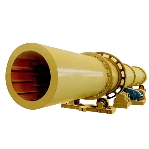 Industrial Single-Drum Electrically Heated Rotary Dryer