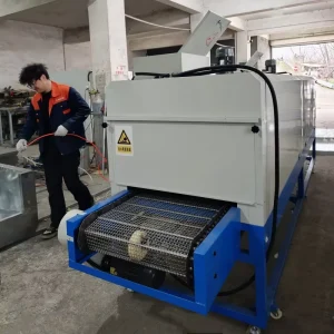 Industrial Stainless Steel Electric-Heated Drying Tunnel for Acrylic Blend Fabric Factory Direct