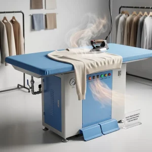 Industrial Steam Ironing Table with Boiler and Automatic Control for Sweaters and Garment Factories