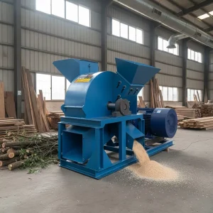 Industrial Tree Branch Sawdust Making Machine, Wood Crusher, Chipper and Shredder