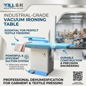Industrial Vacuum Ironing Table for Garment Factories