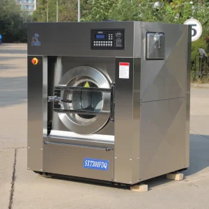 Industrial Washing Extractor Machine 30kg Capacity Steam Electric Heating for Hotel Hospital Laundry