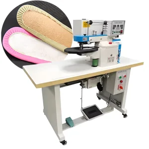 Insole Folding and Thermo Cementing Machine for Leather Notebooks, Wallets, and Shoe Uppers