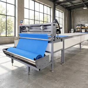 JA 1800 PLC-Controlled Automatic Fabric Cutting Machine and CNC Textile Spreader, 220V/110V