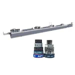 JD-3004 Automatic Multicolor Printing Machine for Neck Tape, Hairbands, and Labels