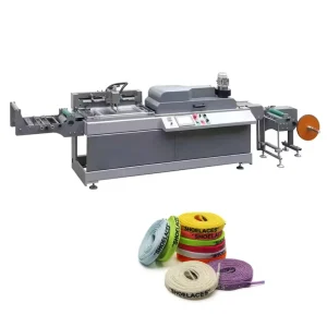 JDZ-2001 Automatic Shoelace Screen Printing Machine, 1 Color, 5 m/min