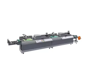 JDZ-2003 Automatic 2+1 Color Elastic Band Cotton Tape Silk Screen Satin Ribbon Label Printing Machine