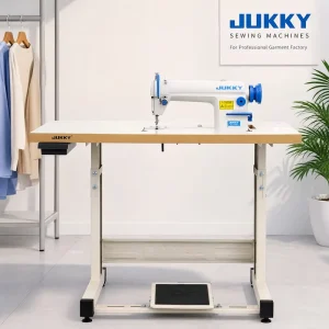 JK8500 Industrial Single-Needle Lockstitch Sewing Machine for Home Clothing Use