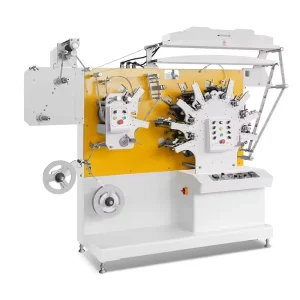 JR-1282 8+2 Color Satin Ribbon Printing Machine Garment Textile Label Flexographic Printing Machine for T-Shirt Tags Accessories