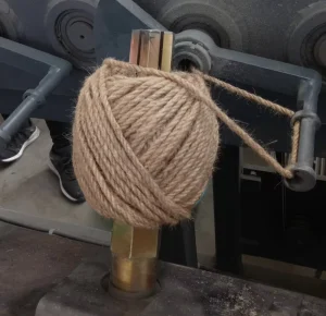 Jute, Sisal, Cotton and PP Raffia Twine Ball Winding Machine Rope Winder