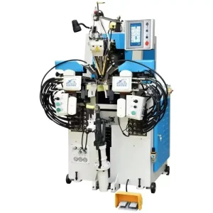 LB-780EM PLC Glue Heel and Side Lasting Machine with Double Finger Force and Flat Function for Sports Shoes