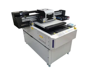 LED UV6090 UV Flatbed Printer with 60 x 90 cm Printing Size for Acrylic Glass Phone Case and Wood