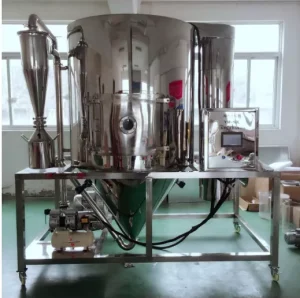 LPG-100 Automatic High-Speed Soy Milk Powder Spray Drying Equipment with Gear for Food Processing, ISO9001 Certified