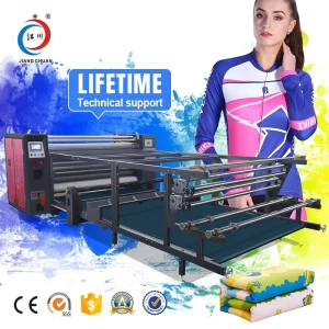 Large Format Pneumatic Automatic Textile Sublimation Transfer Printing and Embossing Heat Press Machine