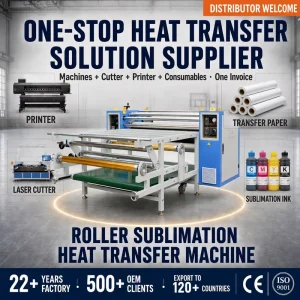 Large Format Roller Heat Press Machine Sublimation Calandra Transfer Machine for Fabric Printing