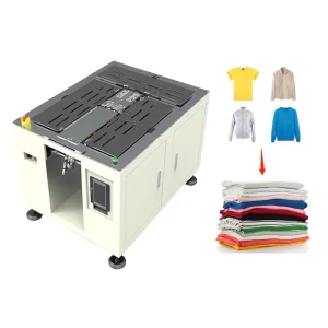 Laundry Folding Robot and Automatic Clothing Packing Machine for T-Shirts, Clothes, Blouses, Towels, and Bags