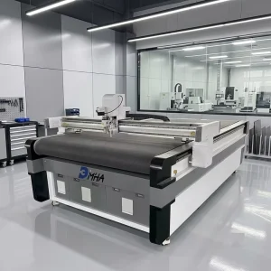 Leather CNC Knife Cutting Machine Automatic CNC Oscillating Knife Fabric Cutter for Sponge and EVA