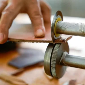 Leather, EVA, Rubber and Polyurethane Midsole Shoe Sole Cutting Machine
