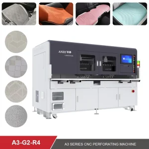 Leather Punching Perforating Machine for Chairs Shoes Bags Covers and Belts