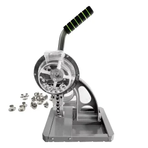 Manual Automatic Eyelet Machine for Banner Polyester 60 Times/Min 15kg