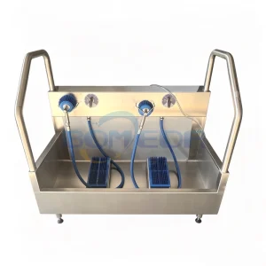 Manual Brush Boot Sole and Upper Cleaning Machine for Meat Processing Workshops