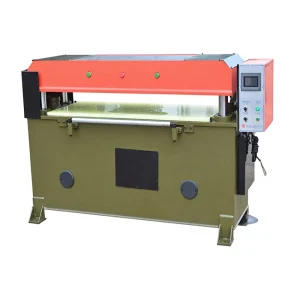 Manual Gearbox Motor Pump Cutting Machine for Leather and Non-Woven Fabric
