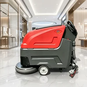 Manufacturer Direct Floor Scrubber 145KG 200mm Solid Tire 24V 550W Low Noise Industrial Washer Dryer Combo