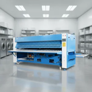 Manufacturer Fully Automatic Static-Free Self-Cleaning Bed Sheet Folding Machine Commercial Laundry Equipment