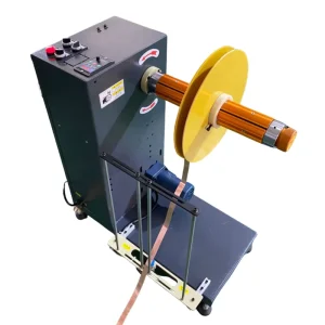 Metal Foil Electric Motor Coil Winding Machine Roll Rewind Unwinding Machine