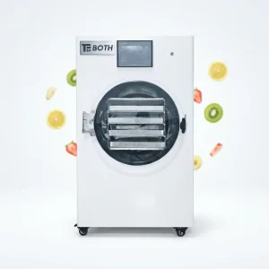 Mini Freeze Dryer Automatic Lyophilizer Pump for Coffee, Fruits and Vegetables, SUS304